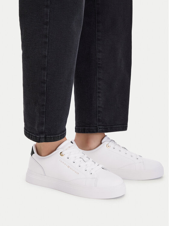 Tommy Hilfiger Tenisice Tommy Hilfiger Th Chic Sneaker FW0FW09105 Bijela