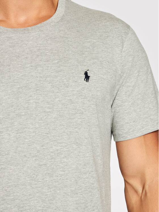Polo Ralph Lauren Polo Ralph Lauren T-shirt Sle 714844756003 Siva Regular Fit