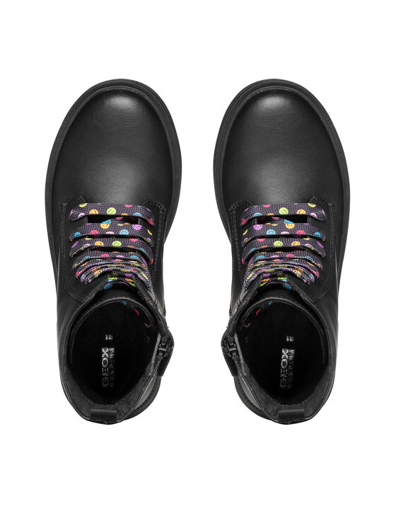 Geox Kozaki Geox Jr Eclair J049QD 0003W C9240 D Czarny