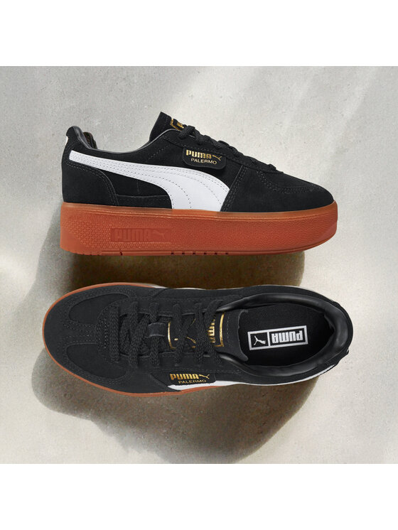 Puma Снікерcи Puma Palermo Elevata Wns 399348 01 Чорний