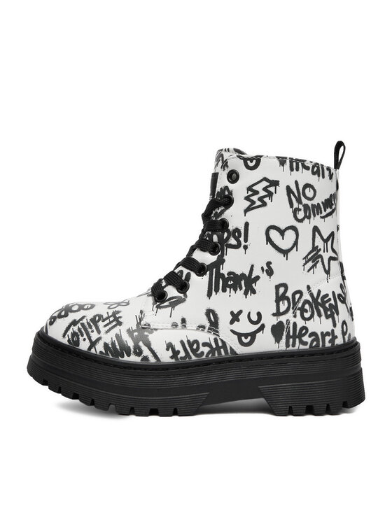 DeeZee Schnürschuhe DeeZee CEO-AVO-2209-021 Weiß
