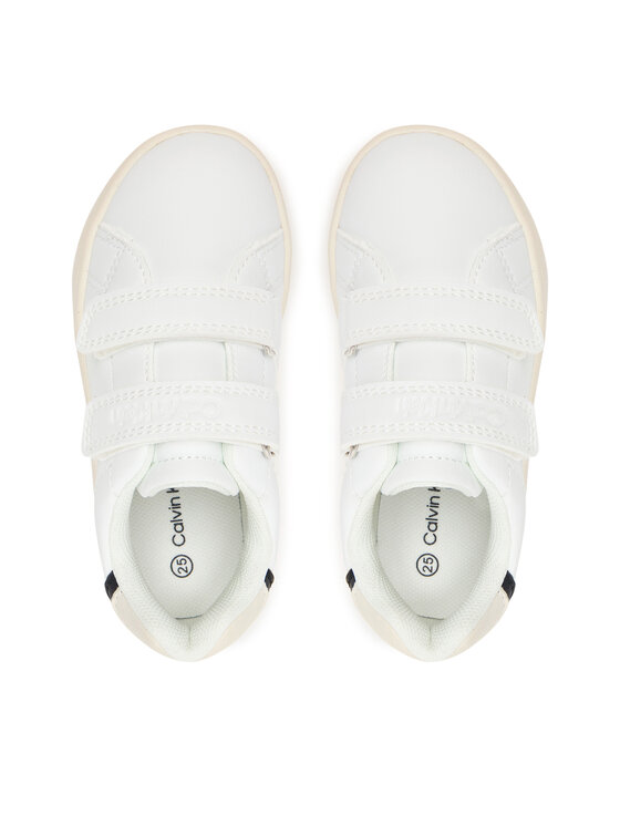 Calvin Klein Zapatillas Calvin Klein Low Cut Velcro Sneaker V1X9-83440-1355 M Blanco