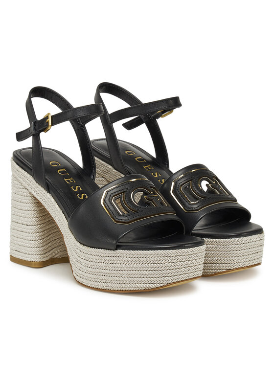 Guess Еспадрильї Guess FLJFML LEA03 Чорний