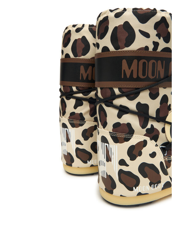 Moon Boot Апрески Moon Boot Mb Icon Animal 80D3400300 Кафяв