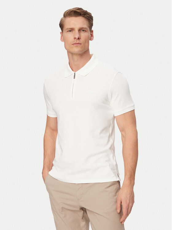 Calvin Klein Calvin Klein Polo LV04LE255G Blanco Slim Fit
