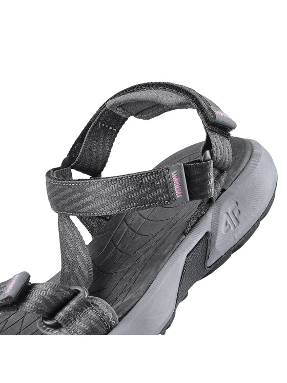 4F Sandály 4F 4FRSS24FSANF049 Šedá