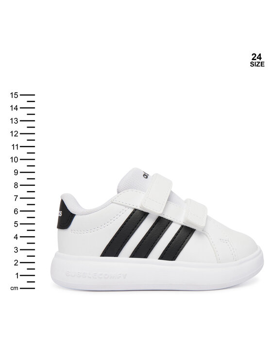 adidas Laisvalaikio batai adidas Grand Court 3.0 Bubble Shoes Infants JS4906 Balta