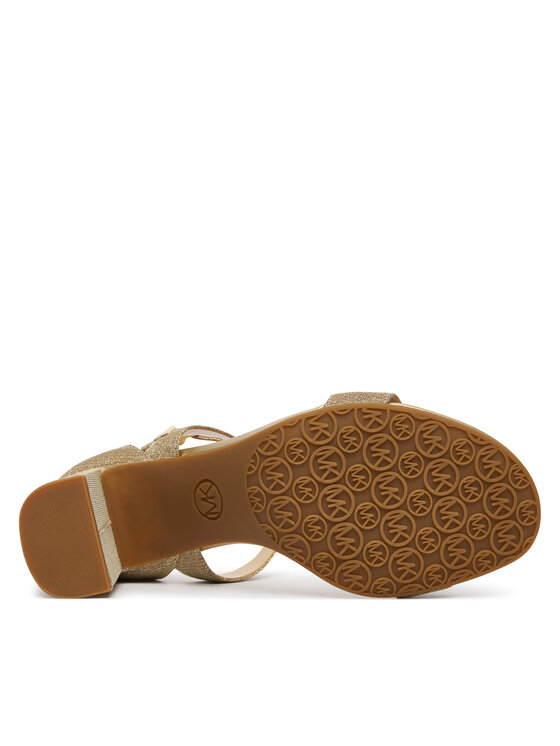 MICHAEL Michael Kors Σανδάλια MICHAEL Michael Kors Alexa Block 40S6AXMS1D Χρυσό