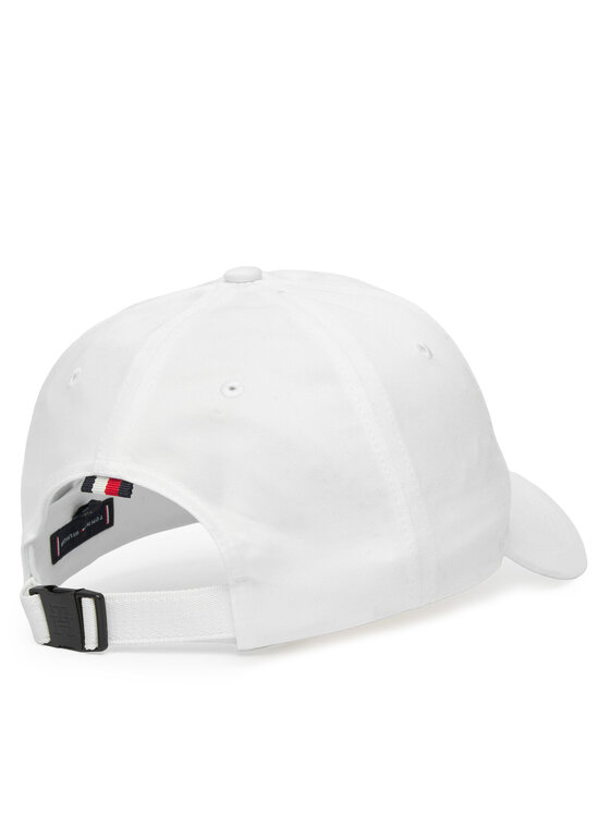 Tommy Hilfiger Czapka z daszkiem Tommy Hilfiger Imd Color 6 Panel AM0AM13542 Biały