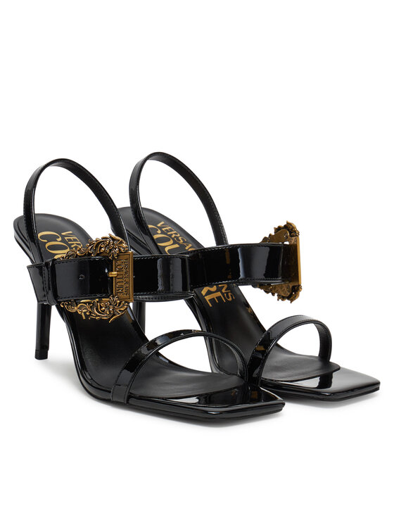 Versace Jeans Couture Босоніжки Versace Jeans Couture 78VA3S71 Чорний
