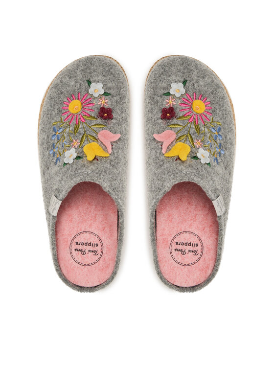 Toni Pons Pantuflas Toni Pons Deli-Ef Gris