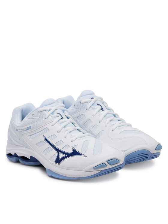 Mizuno Παπούτσια Σάλας Mizuno Wave Voltage 2 V1GA2460 Λευκό