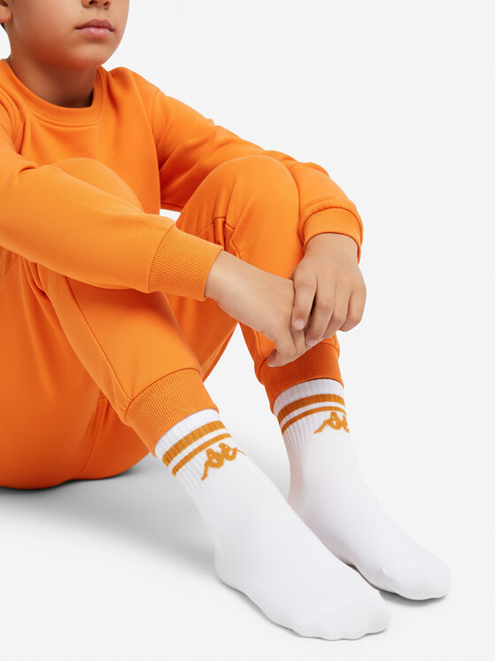 Kappa Garās zeķes Kappa CEO_KR_KAPPA_DZ005_W_AW25 Balts