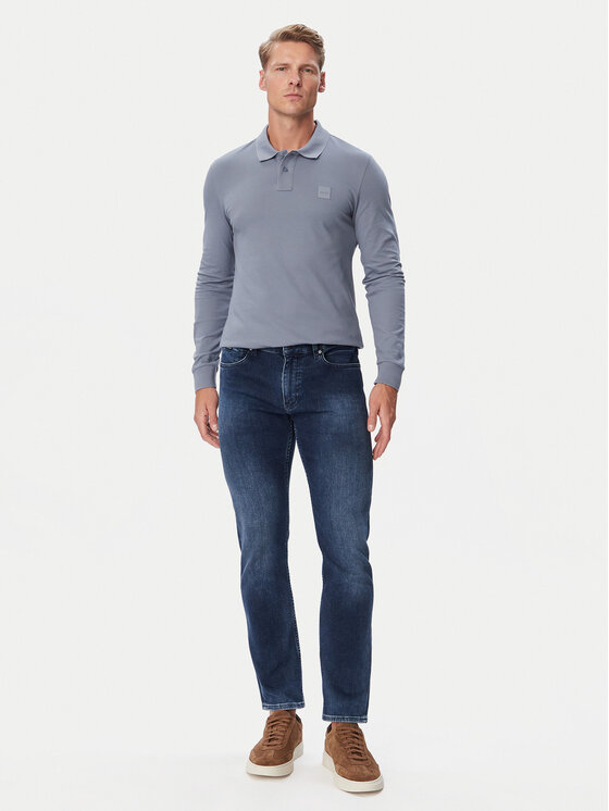BOSS BOSS Polo 50507704 Azul Slim Fit