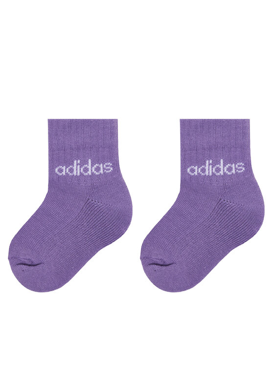 adidas Krátke ponožky adidas Kids Lin Ank 5P JF8541 Farebná