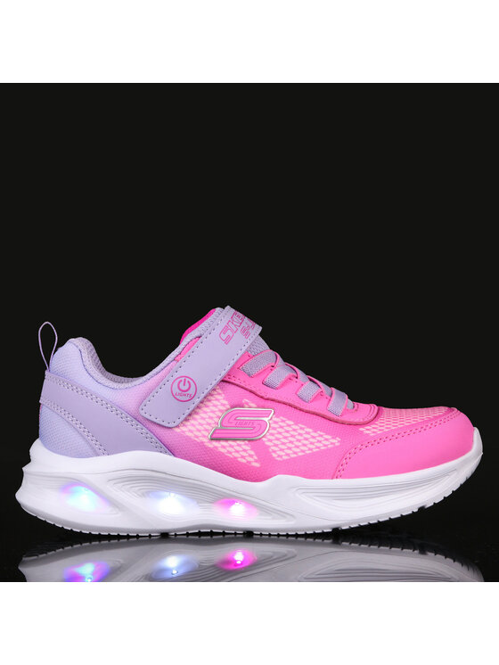 Skechers Sneakersy Skechers Skechers Sola Glow-Ombre Deluxe 303714L/LVPK Fialová