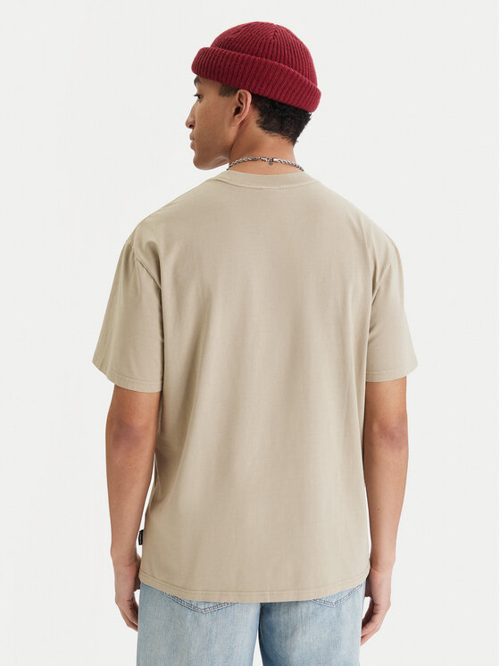 Quiksilver Quiksilver Camiseta Oxni EQYKT04413 Beis Comfort Fit