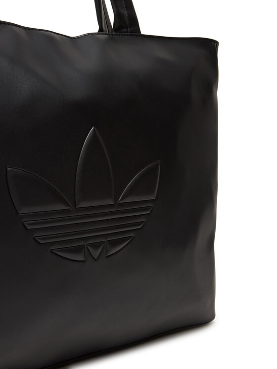 Bolso adidas Polyurethane Shopper Outline Trefoil JC6000 Negro
