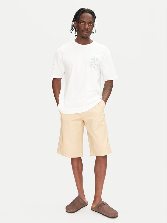 Only & Sons Only & Sons Футболка Milo 22034452 Білий Relaxed Fit