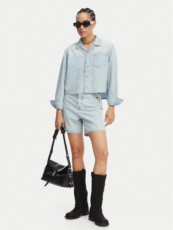 G-STAR G-Star Raw Farmering Resort D29076-E356 Világoskék Relaxed Fit