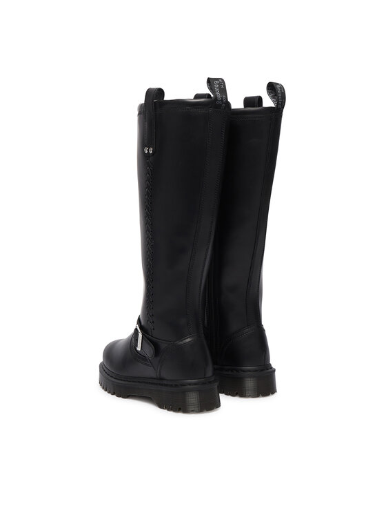 Dr. Martens Cizme Dr. Martens ANISTONE KNEE HIGH ORLEANS  DM42669001 Negru