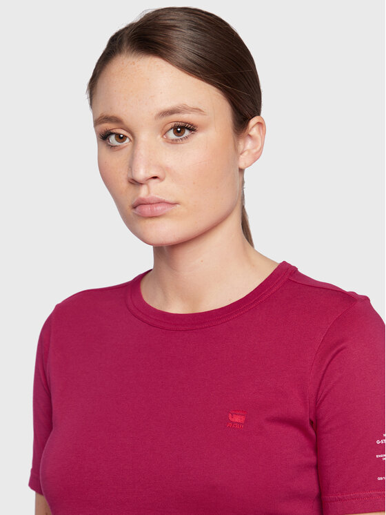 G-STAR G-Star Raw Футболка Mysid D21241-C506-D305 Рожевий Slim Fit