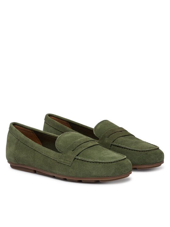 Tamaris Mokasyny Tamaris 1-24203-46 Khaki