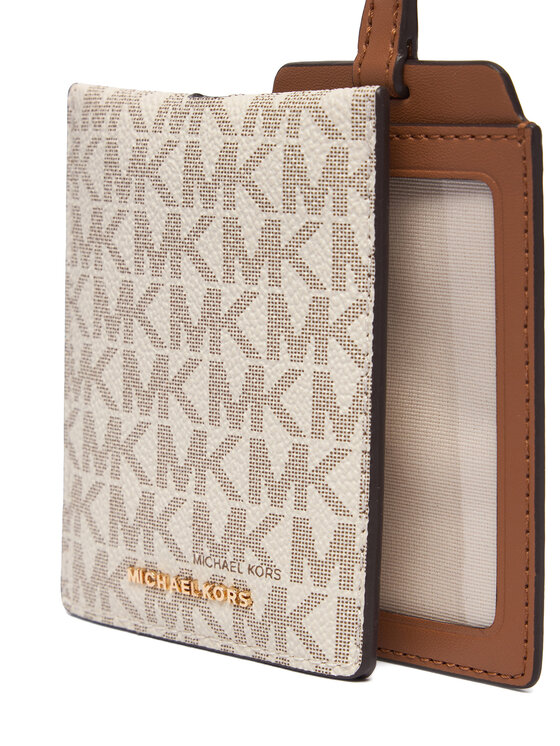 MICHAEL Michael Kors Bagāžas birka MICHAEL Michael Kors 32F5GJ6N1B Krēmkrāsas