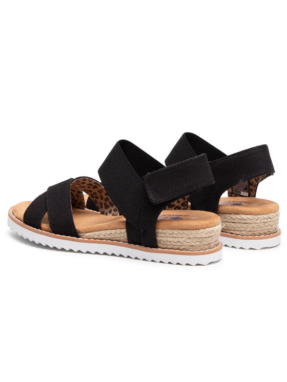 Skechers Espadrile Skechers Secret Picnic 33386/Blk Črna