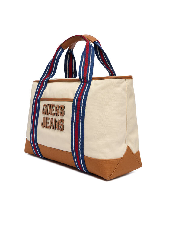 Guess Jeans Torba Guess Jeans M5BZ92 WL970 Écru