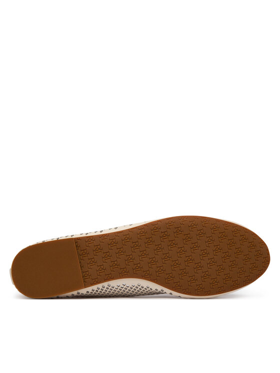 LAUREN RALPH LAUREN Balerini LAUREN RALPH LAUREN Jayna 802P04176004 Alb