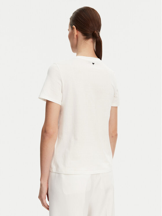 Weekend Max Mara Weekend Max Mara Футболка Teiera 2515971052 Білий Regular Fit