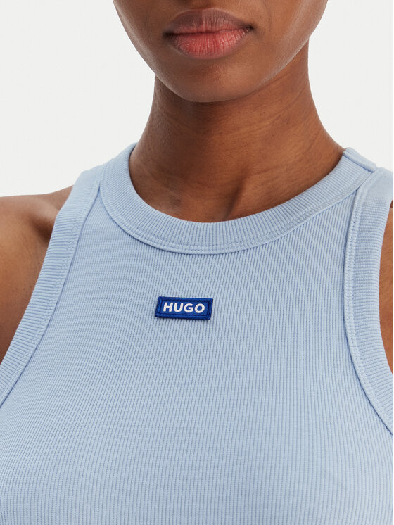 HUGO HUGO Top Easy 50508857 Celeste Slim Fit