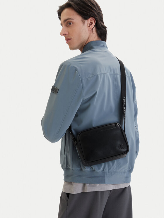 Calvin Klein Borsellino Calvin Klein Webbing Strap Camera Bag LV04D3129G Nero