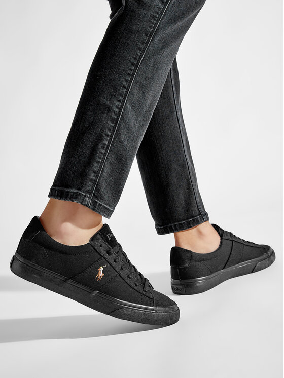 Polo Ralph Lauren Tenisky Polo Ralph Lauren Sayer 816764497002 Čierna
