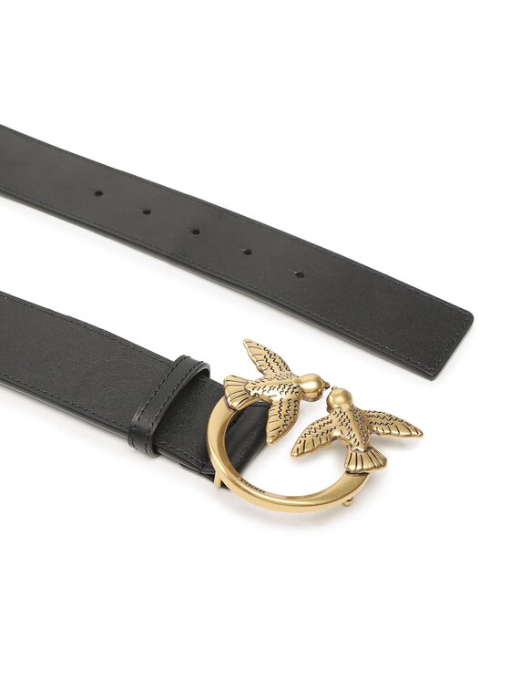 PINKO Cinturón para mujer Pinko Love Berry H4 Belt PE 23 PLT01 100120 A0F1 Negro
