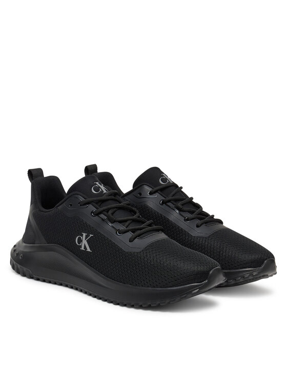 Calvin Klein Jeans Laisvalaikio batai Calvin Klein Jeans Eva Runner Mix Mesh YM0YM01285 Juoda