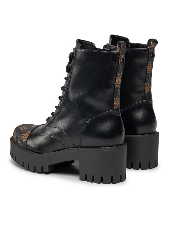 Guess Šnurovacia obuv Guess FL8WAP ELE10 Čierna