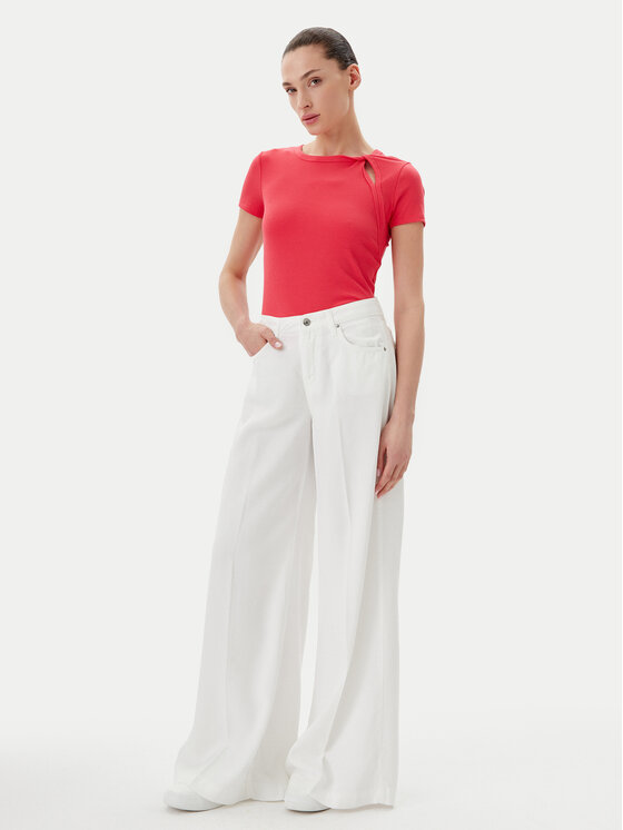 DKNY DKNY Футболка P51H8APJ Кораловий Regular Fit