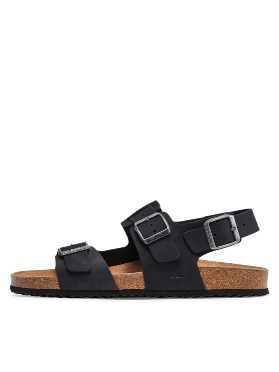Geox Sandali Geox U Sandal Ghita A U159VA 00032 C9999 Črna