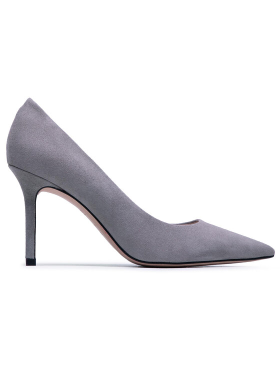 HUGO Туфлі на шпильці HUGO Ines Pump 85-S 50435215 10199283 01 Сірий