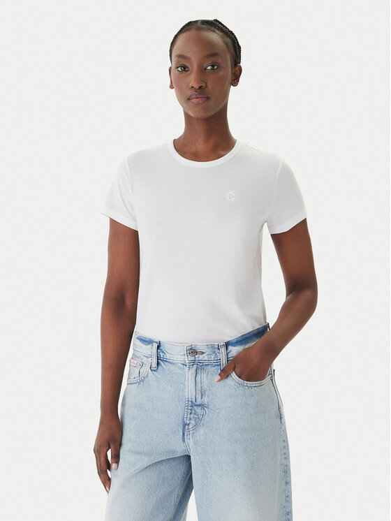 BOSS BOSS Camiseta Eventsa10 50557843 Blanco Slim Fit