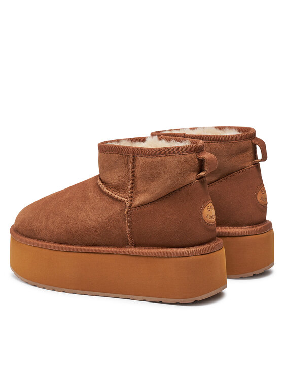 EMU Australia Hótaposó EMU Australia Stinger Micro Flatform W13082 Bézs