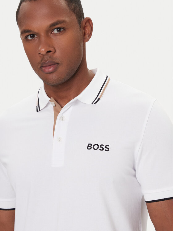 BOSS BOSS Polo Paddy Pro 50469102 Bijela Regular Fit