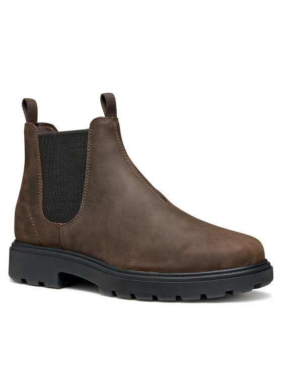 Geox Jātnieku stila puszābaki Geox U Spherica Ec7 U46FRA 000FF C6010 Brūns