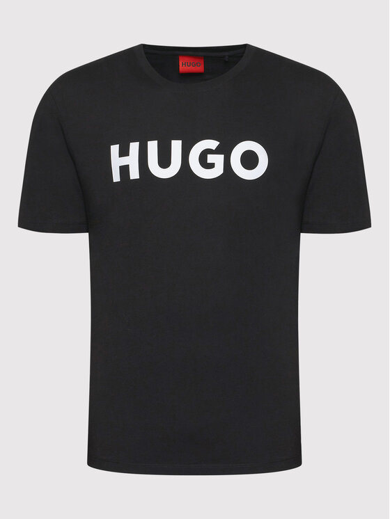 HUGO HUGO Camiseta Dulivio 50467556 Negro Regular Fit
