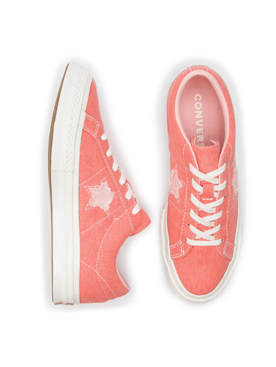 Converse Tenisky Converse One Star Ox 164362C Oranžová