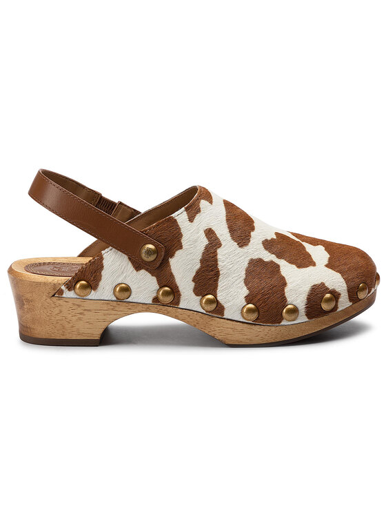 Tory Burch Сабо Tory Burch Blythe 50MM Studded Clog 56904 Білий