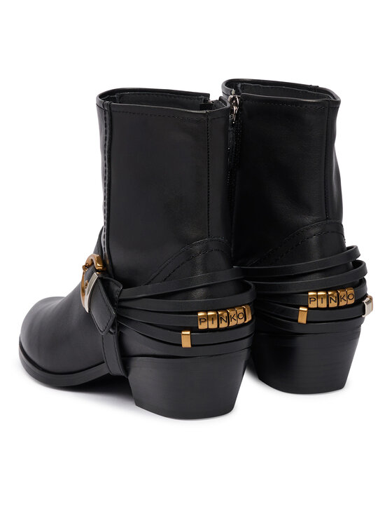 PINKO Ботильйони PINKO Jane 07 SD0557P001 Чорний