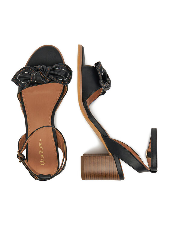 Clara Barson Босоніжки Clara Barson WS24053-01 Чорний